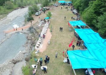 Sinop Gerze’de geleneksel keşkek şenliği