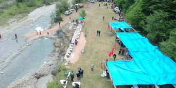 Sinop Gerze’de geleneksel keşkek şenliği