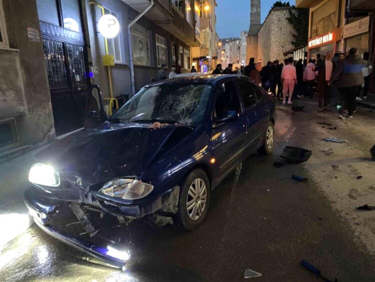 sinop ta alkollu surucu motosiklete carpti habermeydan