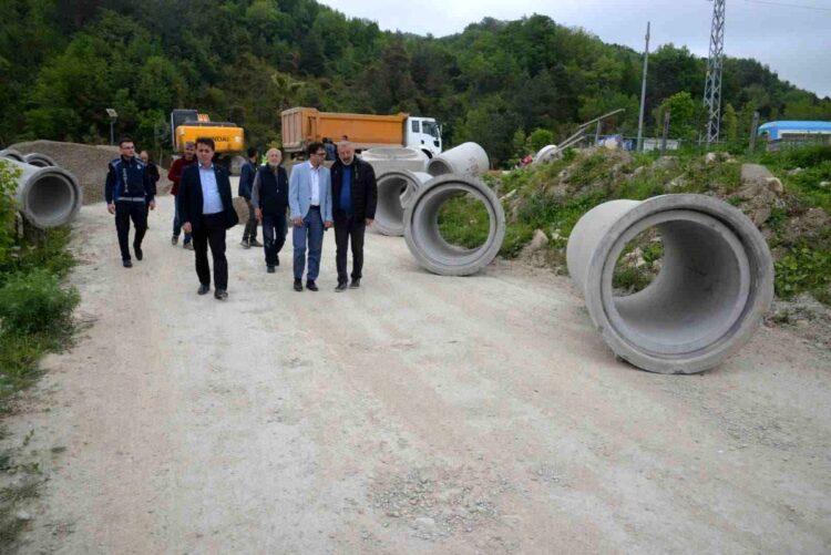 sinop turkeli de icme suyu hatti calismalari habermeydan