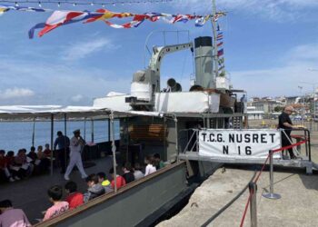 TCG Nusret Gemisi Sinop’ta