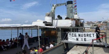 TCG Nusret Gemisi Sinop’ta
