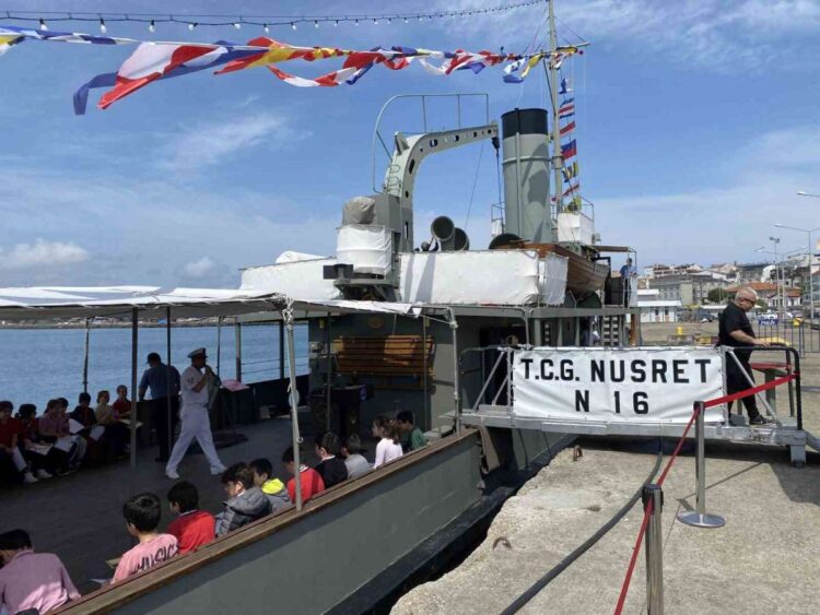 tcg nusret gemisi sinop ta habermeydan