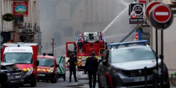 Paris’te şiddetli doğal gaz patlaması