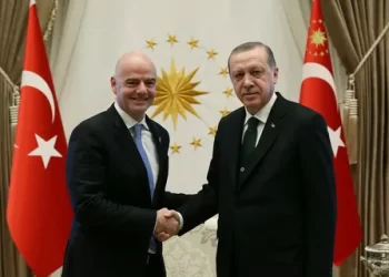 Başkan Erdoğan, FIFA Başkanı Infantino’yu kabul etti