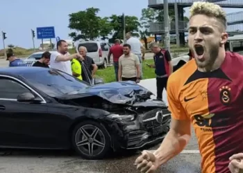Galatasaray’lı Barış Alper Yılmaz, trafik kazası geçirdi