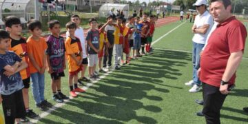 Muş’un Bulanık ilçesinde yaz spor kursları açıldı