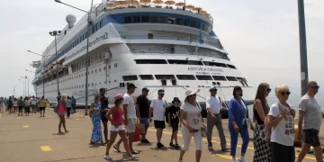 Panama bandıralı kruvaziyer gemisi Sinop’ta