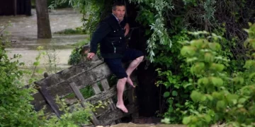 Sinop’taki selde 5 saat mahsur kaldı