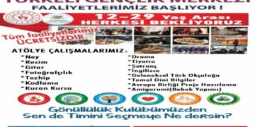 Sinop Türkeli Gençlik Merkezi’nde ücretsiz gelişim kursları başlıyor