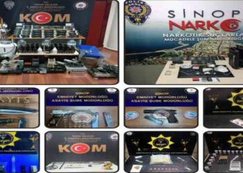 Sinop’un Mayıs ayı asayiş raporu yayınlandı