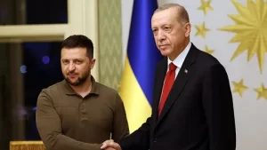 Erdogan Ukrayna Devlet Baskani Zelenskiy ile bir araya geldi2 habermeydan