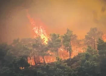 Türk uçaklarının Yunanistan’da yangın söndürme mesaisi!