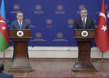 Bakan Fidan ve Azerbaycanlı mevkidaşı ortak açıklama yaptı