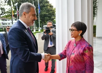 Bakan Fidan, Endonezya mevkidaşıyla birlikte basın toplantısı düzenledi