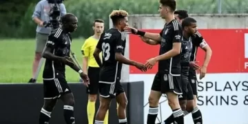 Beşiktaş hazırlık maçında farklı kazandı!
