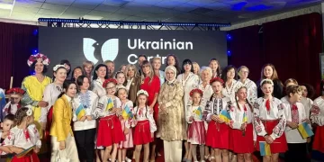 Emine Erdoğan Vilnius’ta Ukrayna’dan savaş mağduru kadınlar, gençler ve çocuklarla buluştu