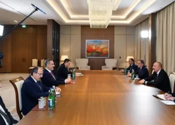 Bakan Fidan, Azerbaycan Cumhurbaşkanı Aliyev ile görüştü