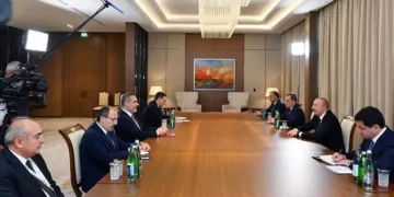 Bakan Fidan, Azerbaycan Cumhurbaşkanı Aliyev ile görüştü