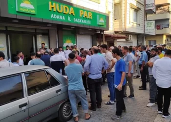 HÜDA PAR Adana İl Başkanlığı’na saldırı!