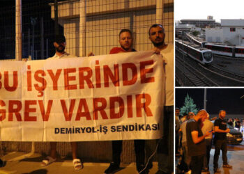İzmir’de metro ve tramvay çalışanları grevde!