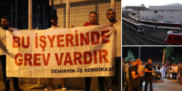 İzmir’de metro ve tramvay çalışanları grevde!