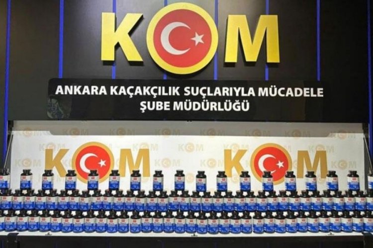 Ankara'da 'kaçak ilaç' operasyonu gerçekleştirildi! kom habermeydan