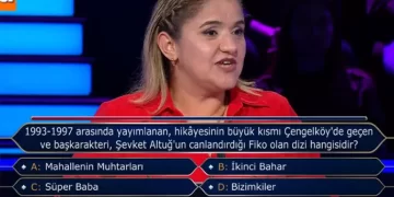 “Kim Milyoner Olmak İster”programında yarışmacıyı hüzünlendiren soru!