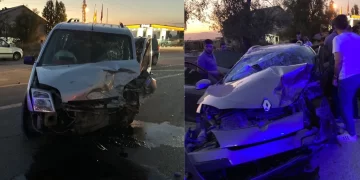 Muş’ta trafik kazası! 1’i bebek 8 kişi yaralandı