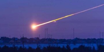 Romanya’ya Bulgaristan üzerinden meteor düştü