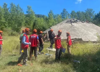 Sinop’ta Gönüllülerden doğal afet tatbikatı