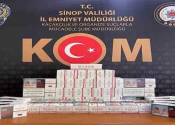 Sinop’ta makaron operasyonu: 10 bin adet ele geçirildi!