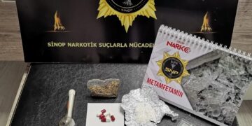 Sinop’ta uyuşturucu operasyonu!