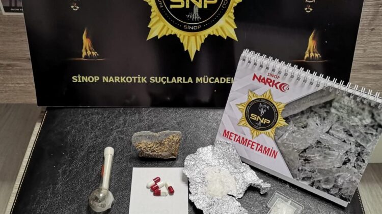 sinop ta uyusturucu operasyonu habermeydan