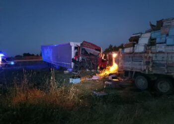 Edirne’de meydana gelen TIR kazasında 4 kişi hayatını kaybetti