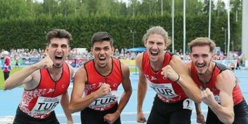 4×400 Bayrak takımımız dünya şampiyonu oldu!