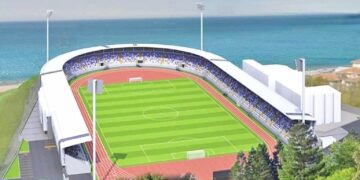 Deniz manzaralı modern Sinop Şehir Stadyumu tamamlandı