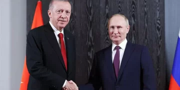 Tayyip Erdoğan, Rusya Devlet Başkanı Vladimir Putin ile bir araya geldi