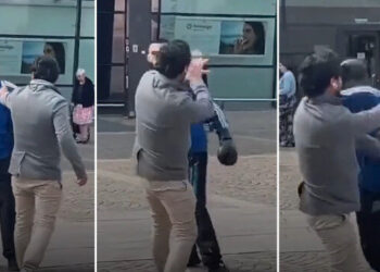 İsveç’te Kuran yakan Salwan Momika, sokak ortasında saldırıya uğradı