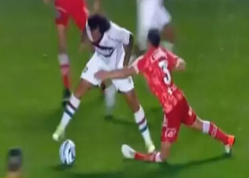 Marcelo’dan rakibine insanlık dışı faul!