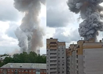 Rusya’daki bir fabrikada büyük bir patlama meydana geldi