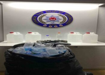 Sinop Ayancık’ta 20 litre etil alkol ele geçirildi