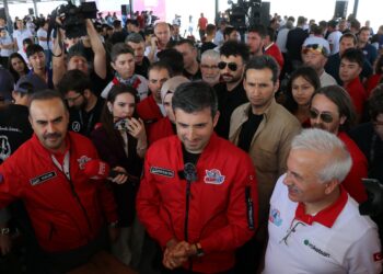 TEKNOFEST rüzgarları Tuz Gölü’nde esti