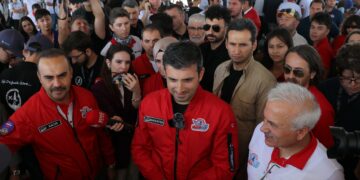 TEKNOFEST rüzgarları Tuz Gölü’nde esti