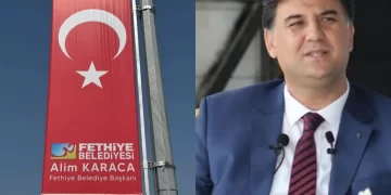 Valilik, Türk Bayrağı’na ismini yazdıran kişi hakkında soruşturma başlattı!