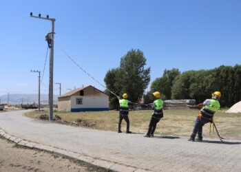 VEDAŞ Muş’ta eskiyen elektrik şebekelerini yeniliyor