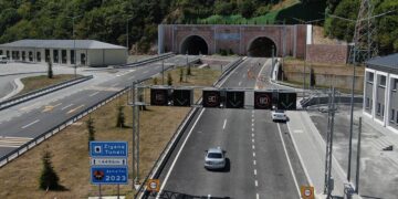 Yeni Zigana Tüneli’nde 600 bin araç geçişi kaydedildi