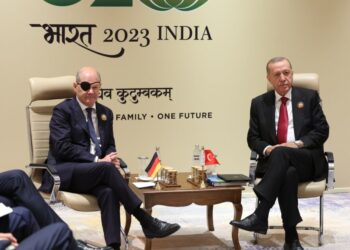 Cumhurbaşkanı Erdoğan, Almanya Başbakanı Scholz’u ağırladı