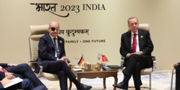 Cumhurbaşkanı Erdoğan, Almanya Başbakanı Scholz’u ağırladı