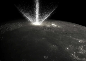 Ay’a düşen bir meteor o kadar güçlüydü ki Dünya’dan çıplak gözle görülebildi!